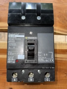 Square D QDA32225 3p 240v 225a 25k I-Line Circuit TESTED Used - Picture 1 of 5