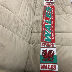 Wales Football Supporters Scarf - Picture 1 of 4