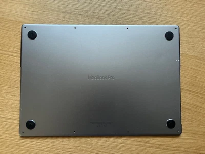 Genuine Apple Macbook Pro 16" M1 A2485  Bottom Case Cover SPACE GRAY 613-20853 - Image 1 of 4