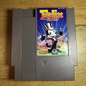 Felix the Cat Nintendo NES Cartuccia Gioco Originale Autentica OTTIME CONDIZIONI - Foto 1 di 3