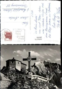 281978,Kehlsteinhaus Berghütte m. Gipfelkreuz u. Göll b. Berchtesgaden - Bild 1 von 1