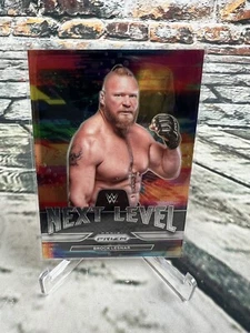 2022 Panini Prizm WWE Brock Lesnar NEXT LEVEL Insert #11 - Picture 1 of 2