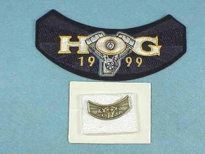 Harley-Davidson 1999 Patch & Pin - Picture 1 of 1