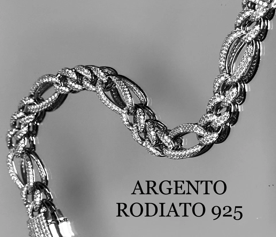 BRACCIALE DONNA 3+1 argento 925 - Immagine 1 di 4