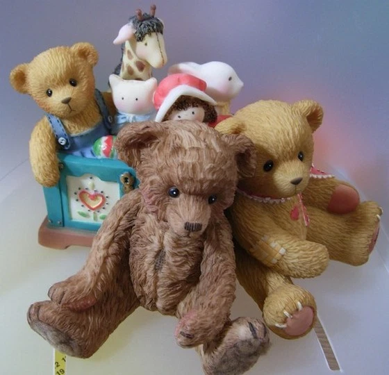 CHERISHED TEDDIES "HEATHER & FRIENDS" 662038 MIB