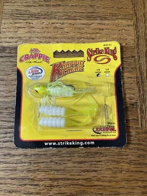 Mr. Crappie Krappie Kickers крюк 1/8-СОВЕРШЕННО НОВЫЙ-ДОСТАВКА В ТОТ ЖЕ РАБОЧИЙ ДЕНЬ  - Изображение 1 из 2