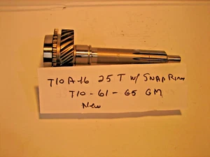 GM BORG WARNER T10 TRANS INPUT T10A-16, 2.54 RATIO, 25 TOOTH, BRAND NEW, - Bild 1 von 7