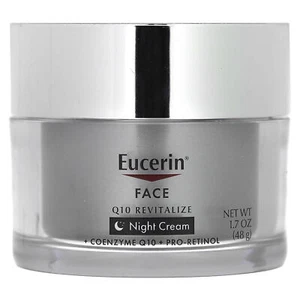 Eucerin, Gesicht, Q10 Revitalisieren, Nachtcreme, ohne Duft, 1,7 fl oz (48 g) - Bild 1 von 1