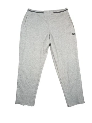 Pantalones deportivos RBX para hombre XL gris polar atléticos suaves negros con logotipo bolsillos cómodos Foto 1 de 4