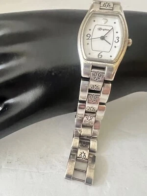 Часы BRIGHTON SORRENTO серебристые квадратный декоративный браслет новый аккумулятор - Изображение 1 из 4