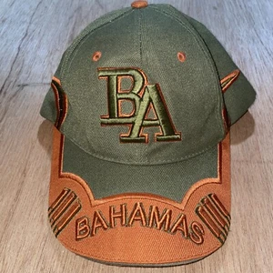 Cappello Berretto Vintage BAHAMAS Ricamato Taglia Regolabile Caraibi Cuba - Foto 1 di 5