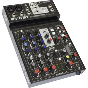 Peavey PV 6BT Compact Mixer 6 Channel with Bluetooth - Picture 1 of 4