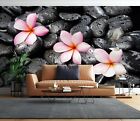 3D Steine Blumen H4501 Tapete Wandbild Selbstklebend Abnehmbare Aufkleber Erin