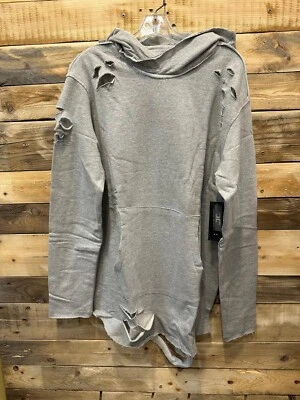 Sudadera con capucha de algodón envejecido Jordan Craig para hombre (XL, H/gris) (0788) D3 (A480T) Foto 1 de 4