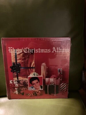 Elvis Presley- Elvis’ Christmas Album LP Vinyl AFM1-5486 Sealed 80's Press Rare! - Image 1 of 2