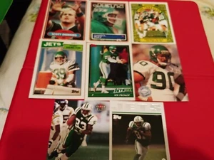 New York Jets 8 card lot (1980-2004) - Picture 1 of 2