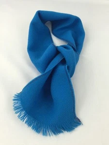 Scarf Turquoise Blue 37" Long X 7" Wide Knit Lightweight Accessory - Picture 1 of 10