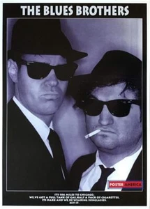 The Blues Brothers Black and White Movie Poster 25 x 35 - Picture 1 of 2