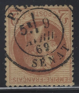 PAR-09-2-3 Paris: Cachet type 18 Sénat sur n°26 - Imagen 1 de 1