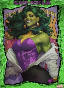 [DIGITAL CARD] Topps Marvel - #1 - She-Hulk Variants - 21 S1 - Green - Picture 1 of 1