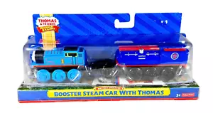 Y4424 Thomas & Friends Wooden Railway Battery Operated BOOSTER STEAM CAR wTHOMAS - Picture 1 of 3
