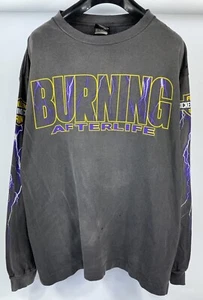 SAINT MICHAEL - BURNING AFTERLIFE PRINT DISTRESSED T-SHIRT GR: XL - Bild 1 von 8