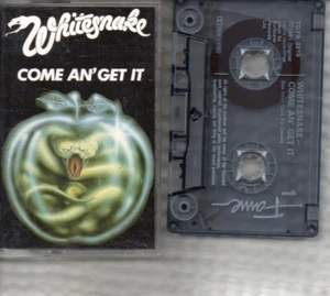 WHITESNAKE - Come An' Get It - Cassette Tape Album - Picture 1 of 2