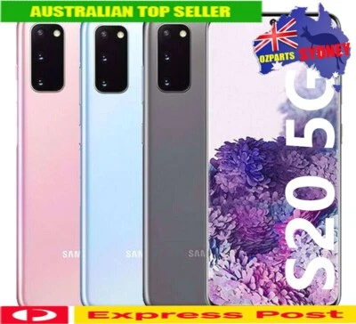 Smartphone Samsung Galaxy S20 5G Desbloqueado 6.2" 8G, 128GB, STOCK SYDNEY Foto 1 de 4