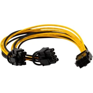 PCI-E 6-pin Splitter Cable Cable Adapter Power Splitter Power Supply - Picture 1 of 9