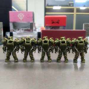 5Pcs MEGA Bloks T-60 Power Armor Collection Action Figure Toy Green Building - Picture 1 of 6