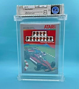 POLE POSITION  - WATA 9.6  A++   **  Atari 2600  **  NEW  - RARE SILVER BOX !! - Picture 1 of 9