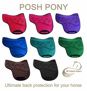 Pferd Pony NUMNAH Zero Slip integrierte Tech Foam Panels ultimativer Rückenschutz - Bild 1 von 59