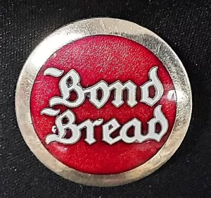 Vintage Bond Bread Delivery Man's Hat Badge - Red Enamel - Picture 1 of 3