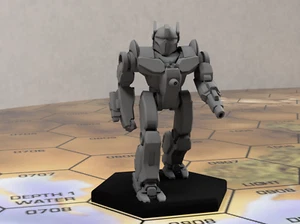 Hermes HER-1B | DIW Exclusive | 3D-Printed Miniature for Battletech - Picture 1 of 2