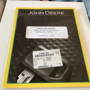 John Deere JD 9000 Series Grain Drill Operators Operation Manual - Picture 1 of 3