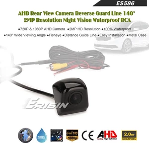 AHD 1080P Auto Rueckfahrkamera Wasserdicht Fisheye Entfernungsleitfaden NTSC/PAL - Bild 1 von 12