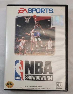 Sega Genesis NBA Showdown '94 EA Sports Case, Manual & Cartridge - Image 1 of 4