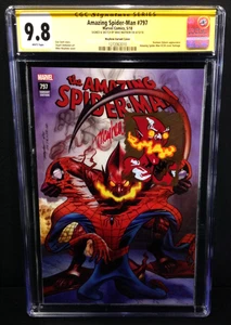 AMAZING SPIDER-MAN #797 SIGNED & SKETCH BY MIKE MAYHEW VARIANT CGC 9.8 - MARVEL - Bild 1 von 3