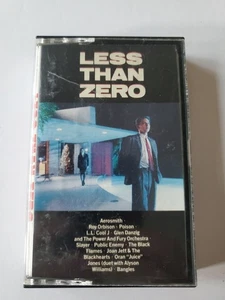 Less Than Zero Soundtrack Cassette Tape 1987 Danzig Slayer Def Jam - Picture 1 of 3