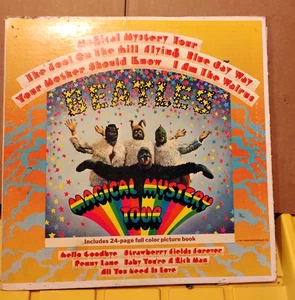 The Beatles Magical Mystery Tour album Capital SMAL-2835 booklet Vinyl Nice! - Picture 1 of 5