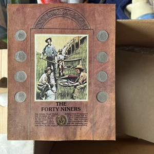 THE FORTY NINERS 1900’s NICKEL COLLECTION & THE WEST WAY BUFFALO NICKELS - Picture 1 of 5