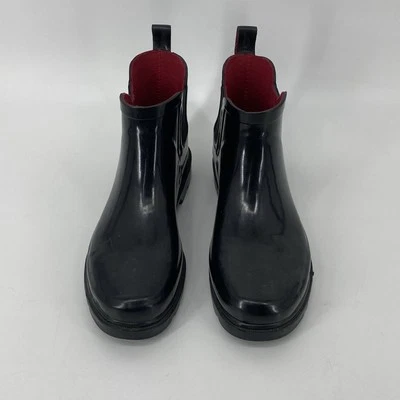 Botín Capellini para mujer de segunda mano negro imitación cuero talla 9 Foto 1 de 4