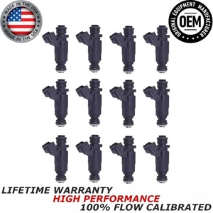 12x Inyectores de combustible Bosch nuevos OEM para 03-11 Bentley Continental 6,0 L 0280156227 - Imagen 1 de 5