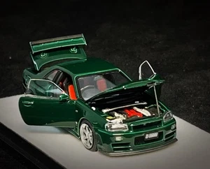 PGM Nissan GTR R34 Z-TUNE (verde británico) - Imagen 1 de 6