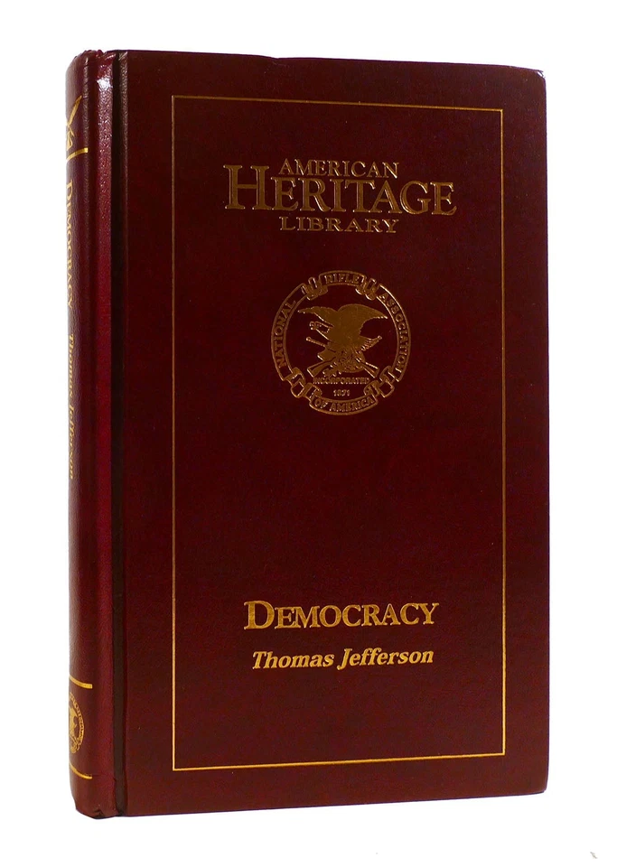 Thomas Jefferson DEMOCRACY American Heritage Library Special Edition 1st Printin Foto 1 de 1