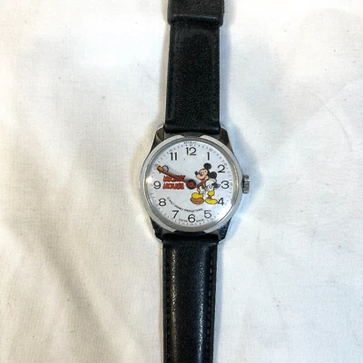 Vintage Disney wristwatch Mickey Mouse rare Bradley Swiss Made - Image 1 of 4