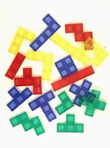 Blokus Game Individual Replacement Pieces Educational Insights Mattel 2013 - Picture 1 of 6