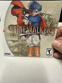 Time Stalkers (Sega Dreamcast, 1999) **MANUAL ONLY, NO GAME**