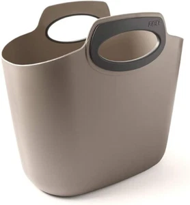 Contenedor de almacenamiento suave al tacto con asas 34x19x32 cm - gris paloma - semi rígido - Imagen 1 de 4