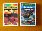 Lot 2 Livres Cuisine Été:"Confitures" (Jo Castel) + "Cuisine De Plein Air" (Dard